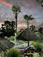 Coucher de soleil - la Palmeraie de Ngor - Hotel Sénégal