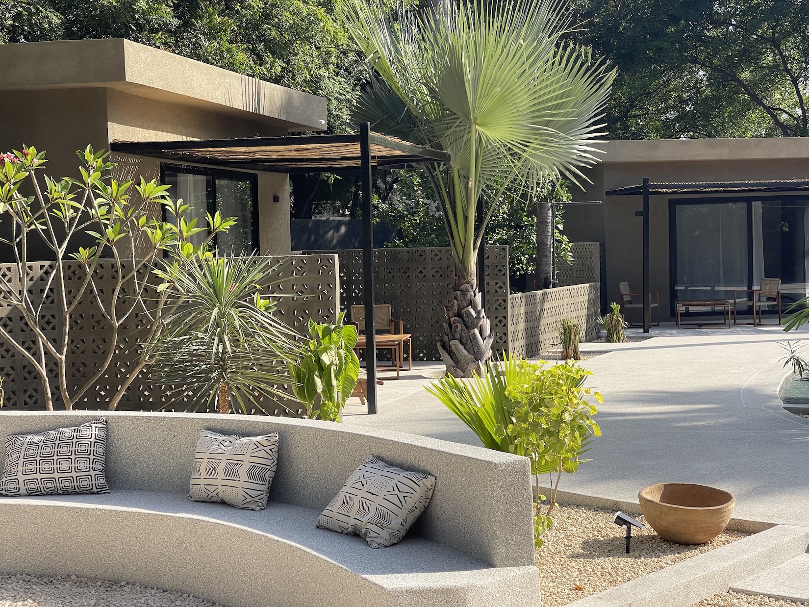 Coté Jarin - lodge la Palmeraie de Ngor - Sénégal